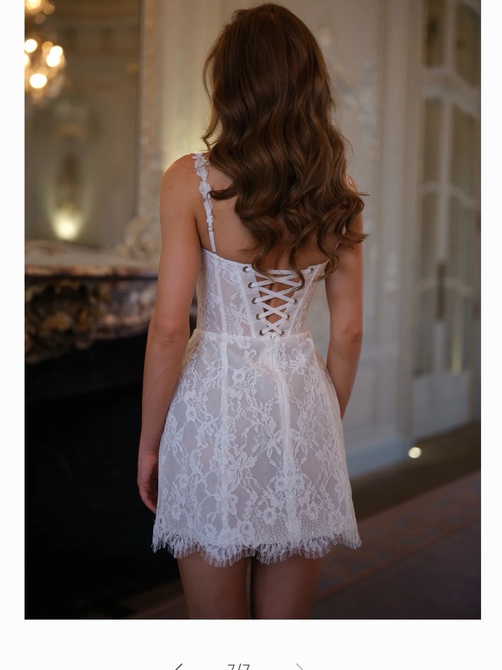Rosie Etienne Bridal “DARCY” Mini Dress - Picture 2 of 16